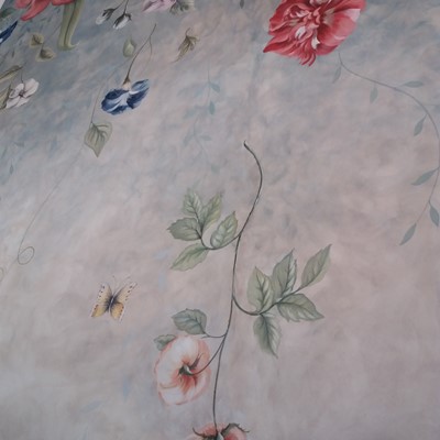 Dipinto murale, particolare
